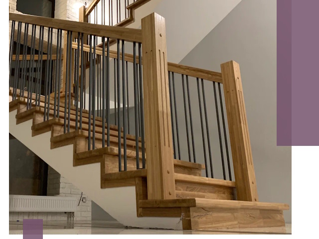 Реставрация деревянных и металлических лестниц в Ногинске
