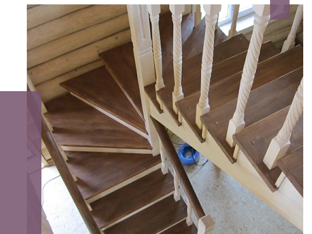 Реставрация деревянных лестниц в Ногинске от 4255 руб.