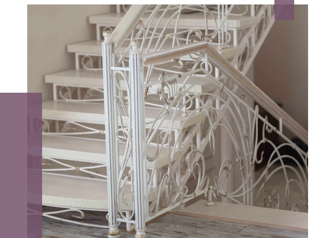 Изготовление кованых лестниц на заказ в Ногинске от 86114 руб. | ПРОЛЁТ-Нгн