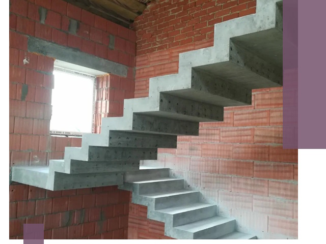 Бетонные лестницы под ключ в Ногинске: монтаж, демонтаж, ремонт