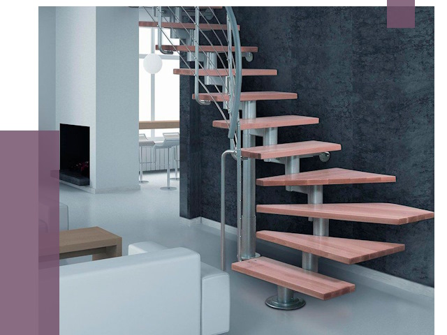 Модульные лестницы в Ногинске от 16716 руб. — купить в ПРОЛЁТ-Нгн