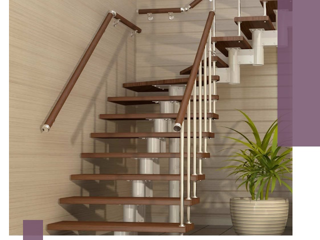 Изготовление модульных лестниц под ключ в Ногинске