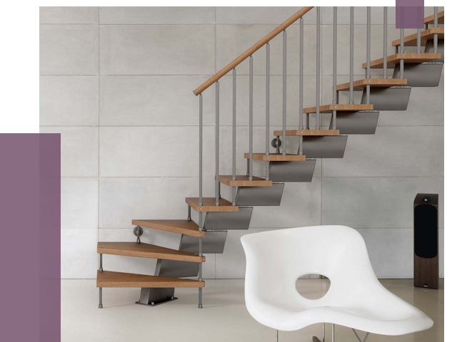 Монтаж модульных лестниц в Ногинске от 6281 руб. 