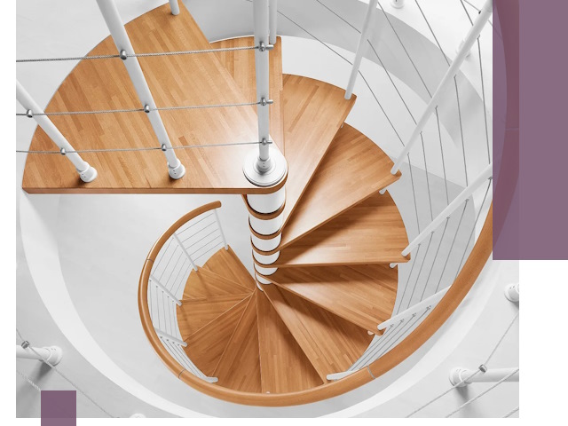 Изготовление винтовых лестниц под ключ в Ногинске