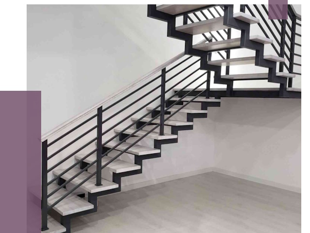 Лестницы на металлокаркасе под ключ в Ногинске от 12664 руб. | ПРОЛЁТ-Нгн