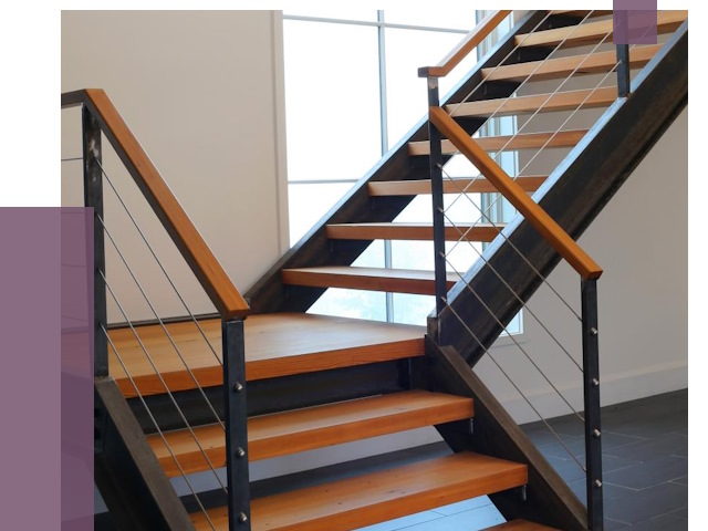 Изготовление лестниц на металлокаркасе в Ногинске от 18742 руб. | ПРОЛЁТ-Нгн