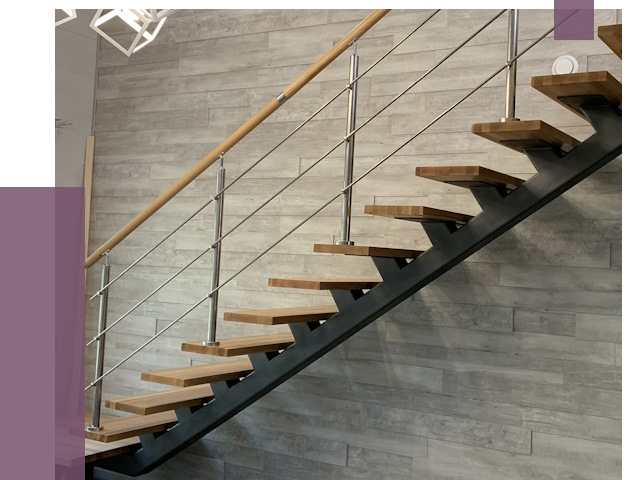 Изготовление лестниц на монокосоуре в Ногинске от 75476 руб. 