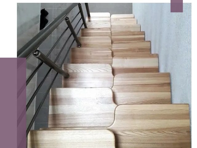 Лестницы гусиный шаг в Ногинске от 12917 руб. под ключ | ПРОЛЁТ-Нгн