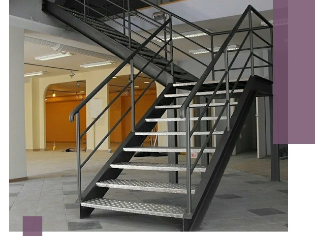 Лестницы для офиса в Ногинске: изготовление, монтаж, демонтаж