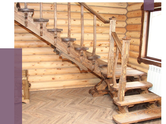 Лестницы в баню в Ногинске от 18945 руб. — изготовление | ПРОЛЁТ-Нгн