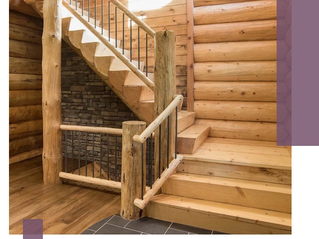 Лестницы в баню под заказ и профессиональный монтаж в Ногинске