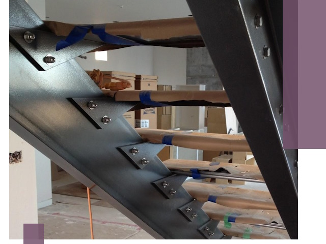 Усиление лестничных конструкций и усиление опор в Ногинске