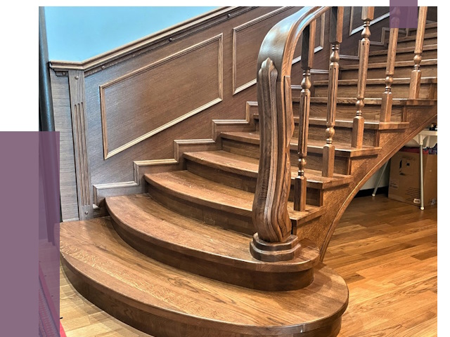 Дубовые лестницы под ключ в Ногинске от 174760 руб. — ПРОЛЁТ-Нгн
