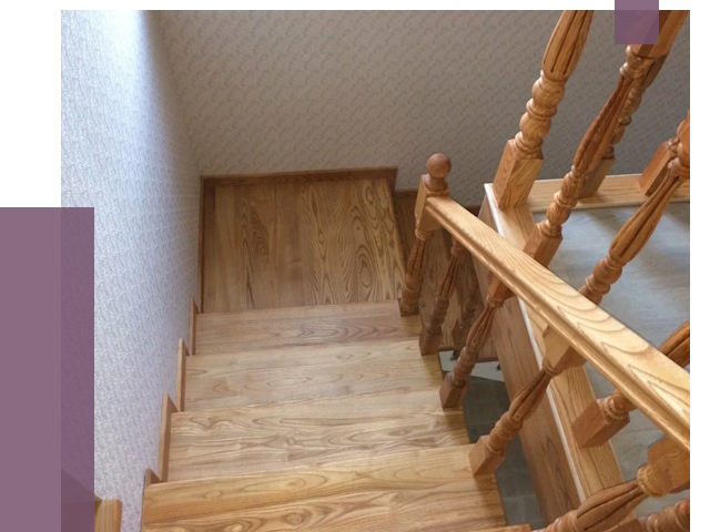 Сосновые лестницы в Ногинске под ключ от 8003 руб.  | ПРОЛЁТ-Нгн