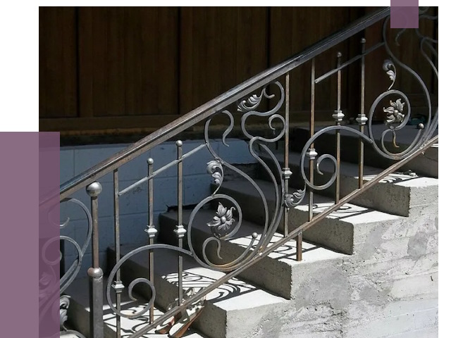 Кованые перила в Ногинске от 8611 руб. под ключ — качество от ПРОЛЁТ-Нгн
