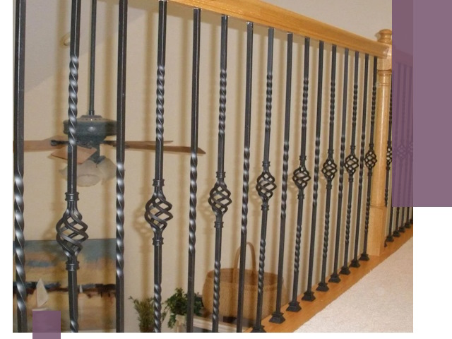 Изготовление и монтаж кованных перил в Ногинске под ключ