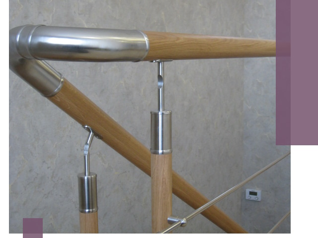 Комбинированные перила на заказ в Ногинске — монтаж и производство