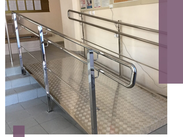 Перила для инвалидов в Ногинске — надежные поручни и ограждения
