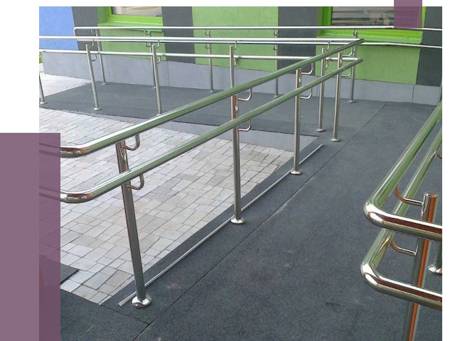 Ограждения пандусов в Ногинске от 4306 руб. монтаж | ПРОЛЁТ-Нгн