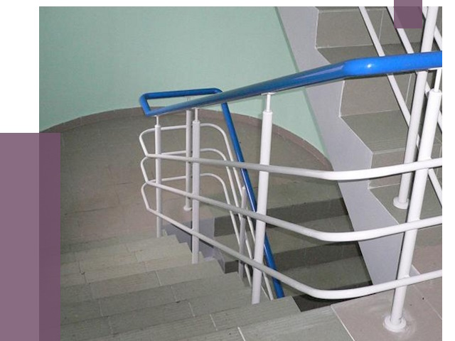 Перила в подъезде в Ногинске — установка и замена от 7345 руб. | ПРОЛЁТ-Нгн