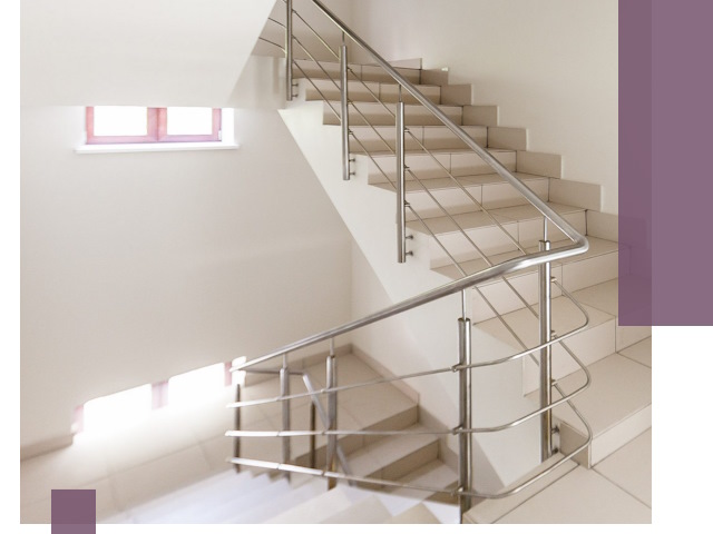 Установка и замена перил в подъезде в Ногинске