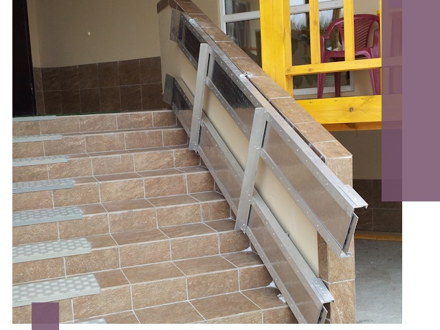 Откидные пандусы под ключ в Ногинске — монтаж и демонтаж