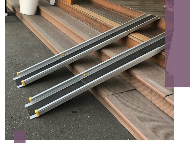 Телескопические пандусы под ключ в Ногинске — изготовление и монтаж