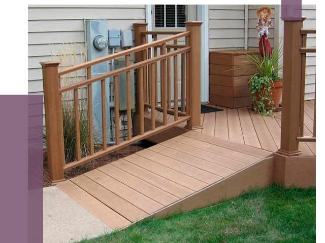 Пандус на крыльцо в Ногинске под ключ от 7700 руб.