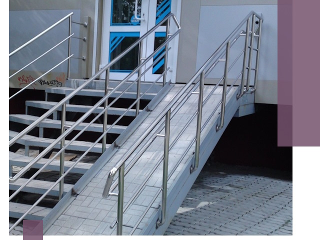 Пандус на крыльцо под ключ в Ногинске: монтаж и изготовление