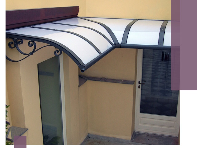 Монтаж козырьков любой сложности в Ногинске под ключ