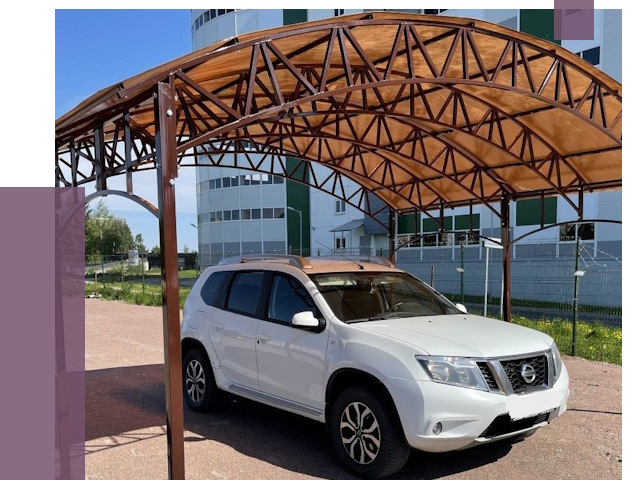 Недорогие навесы в Ногинске от 42550 руб. | ПРОЛЁТ-Нгн