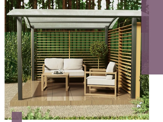 Навесы для дачи в Ногинске: изготовление, монтаж и демонтаж