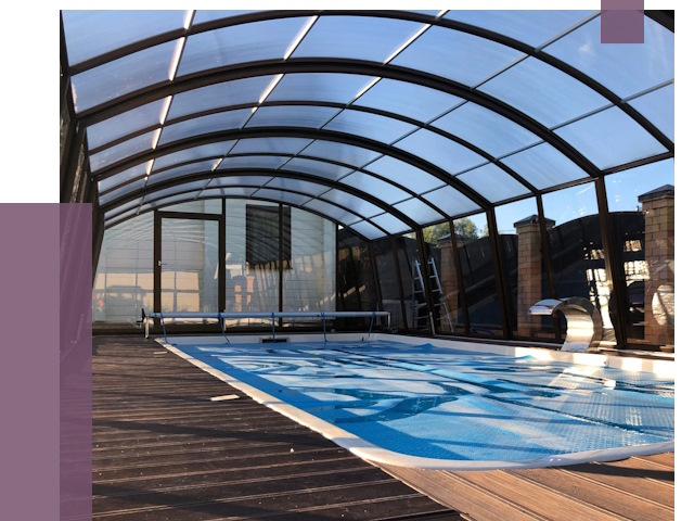 Навесы для бассейна в Ногинске от 16615 руб. под ключ | ПРОЛЁТ-Нгн