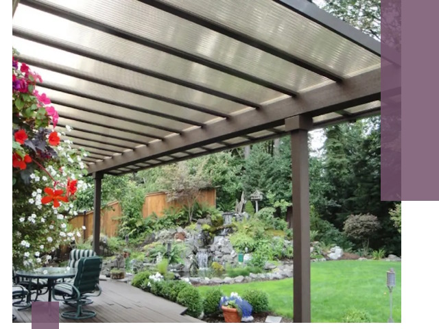 Навесы из поликарбоната под ключ в Ногинске быстро и надёжно