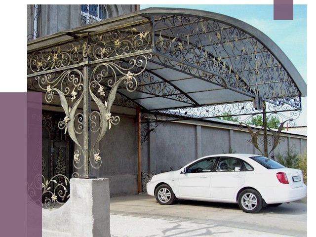Кованые навесы в Ногинске от 14437 руб. | ПРОЛЁТ-Нгн