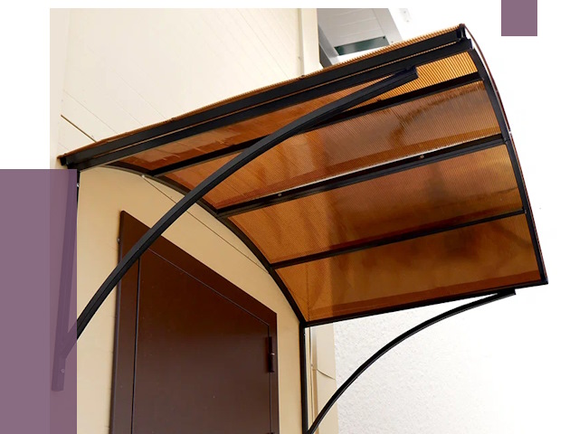 Недорогие козырьки в Ногинске от 7517 руб.  | ПРОЛЁТ-Нгн