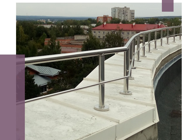 Парапеты и ограждения кровли в Ногинске от 4914 руб.