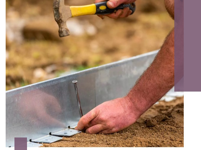 Монтаж металлических бордюров в Ногинске быстро и качественно