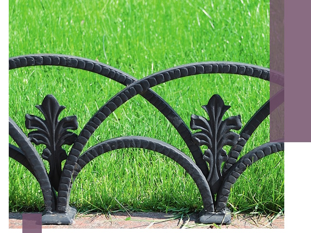 Декоративные металлические бордюры под ключ в Ногинске