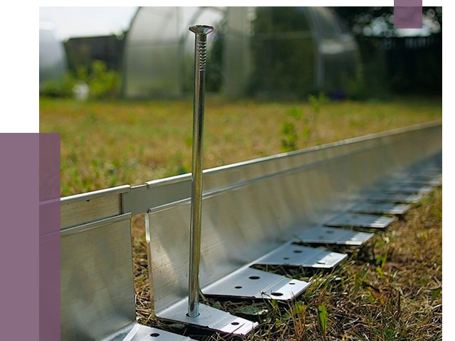 Металлические бордюры для газона в Ногинске от 4255 руб. | ПРОЛЁТ-Нгн