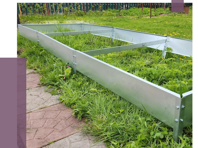 Металлические бордюры для грядок в Ногинске от 1773 руб. 