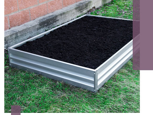 Металлические бордюры для грядок в Ногинске: прочность и аккуратность