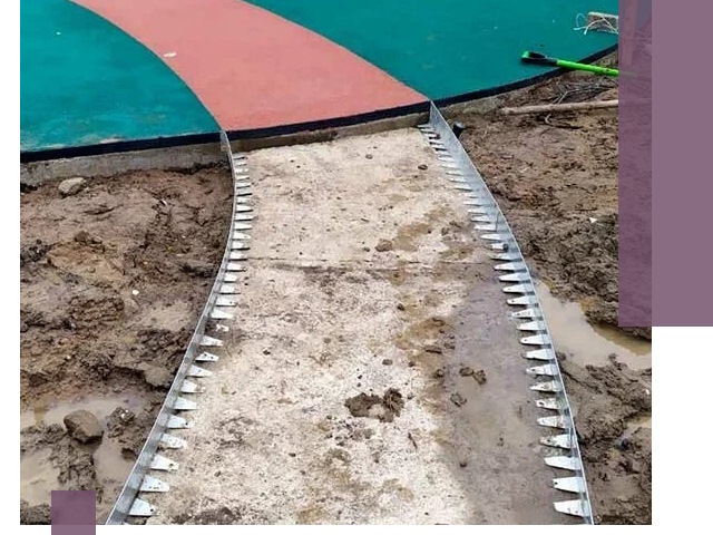 Металлические бордюры для дорожек в Ногинске — монтаж и изготовление