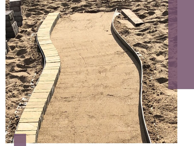 Металлические бордюры для тротуаров в Ногинске — прочные и долговечные