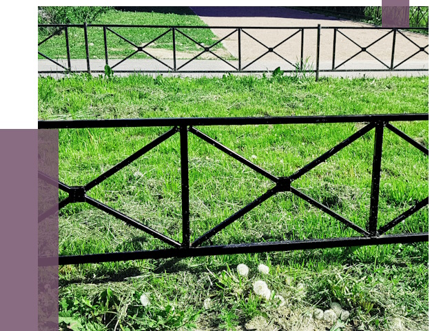 Металлические газонные ограждения в Ногинске от 4255 руб.