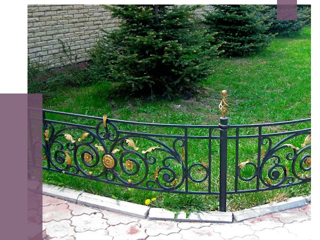 Кованые газонные ограждения в Ногинске от 7548 руб. — ПРОЛЁТ-Нгн
