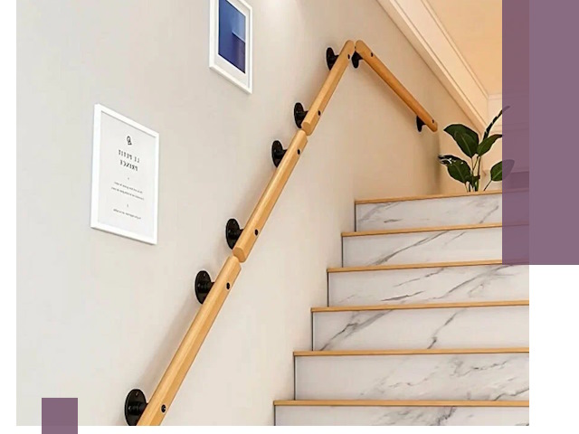 Поручни металлические и деревянные под ключ в Ногинске