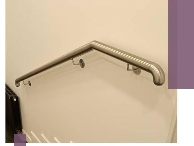 Изготовление пристенных поручней в Ногинске под ключ за сроки