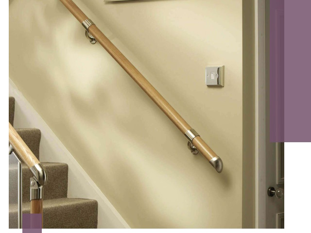 Монтаж пристенных поручней профессионально в Ногинске