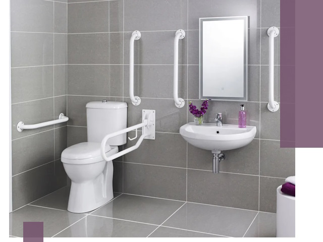 Поручни для санузлов в Ногинске: установка, ремонт и монтаж